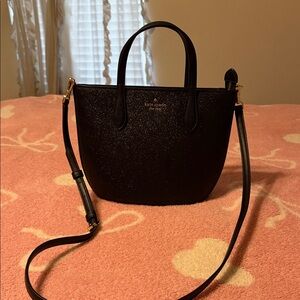 Black Sparkly Kate Spade Purse